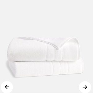 NWOT Brooklinen Super Plush Turkish Cotton Bath Sheets in Ivory